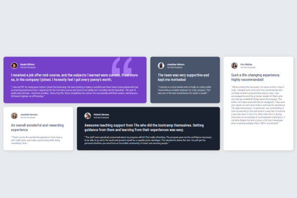 display bloc de retour client