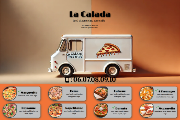 presentation du site vitre de pizzeria